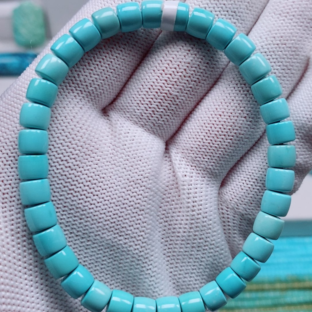 绿松石未镶嵌手串