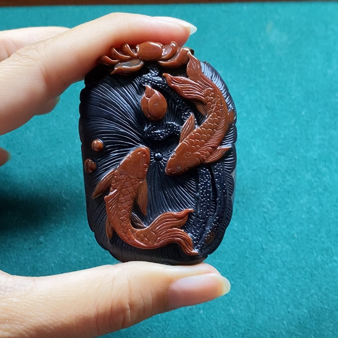 鱼***号玛瑙/玉髓未镶嵌颈饰