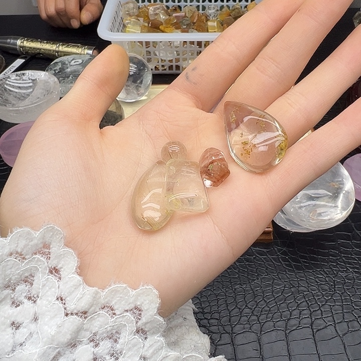 水晶未镶嵌珠宝半成品135水晶