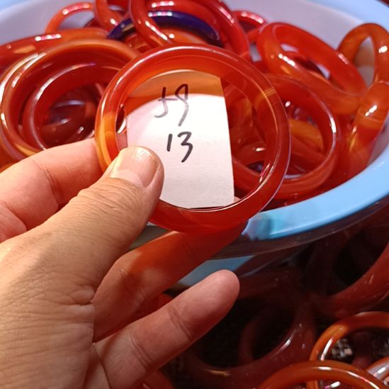 玛瑙/玉髓未镶嵌手镯