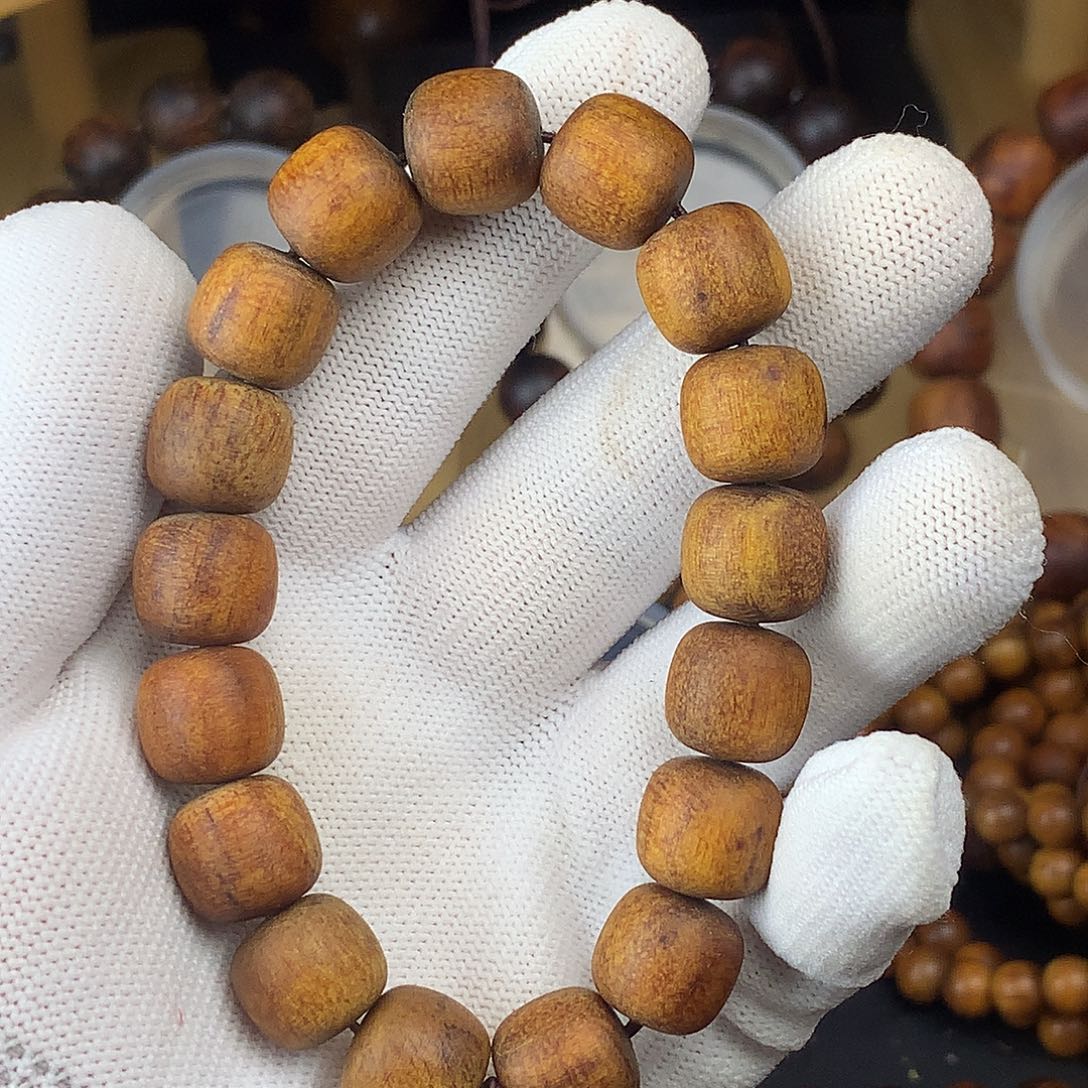 手串/手链贡木1213黄油麻丝龙鳞粗抛