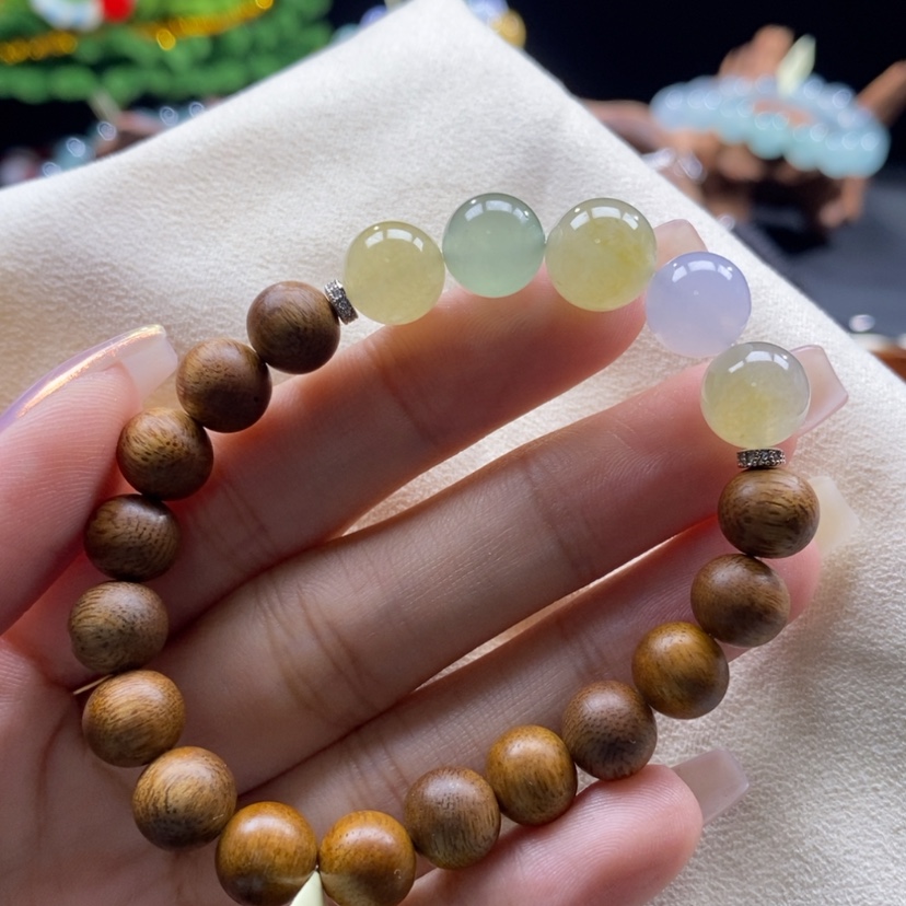 【闪购商品】沉香木手串马卡龙手串