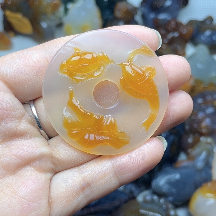 玛瑙/玉髓饰品未镶嵌
