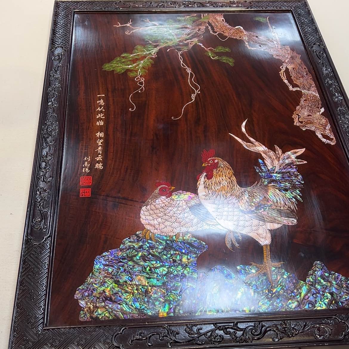 【闪购商品】红酸枝木类成套家具屏风