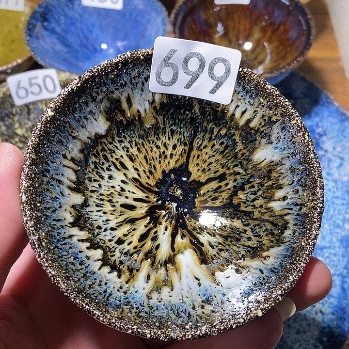 茶盏龙窑柴烧柴烧落灰