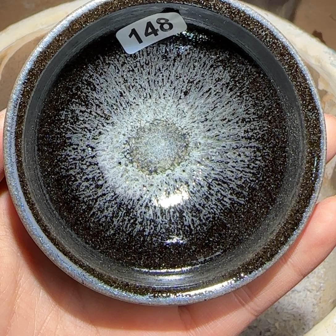 茶盏龙窑柴烧原矿原釉148