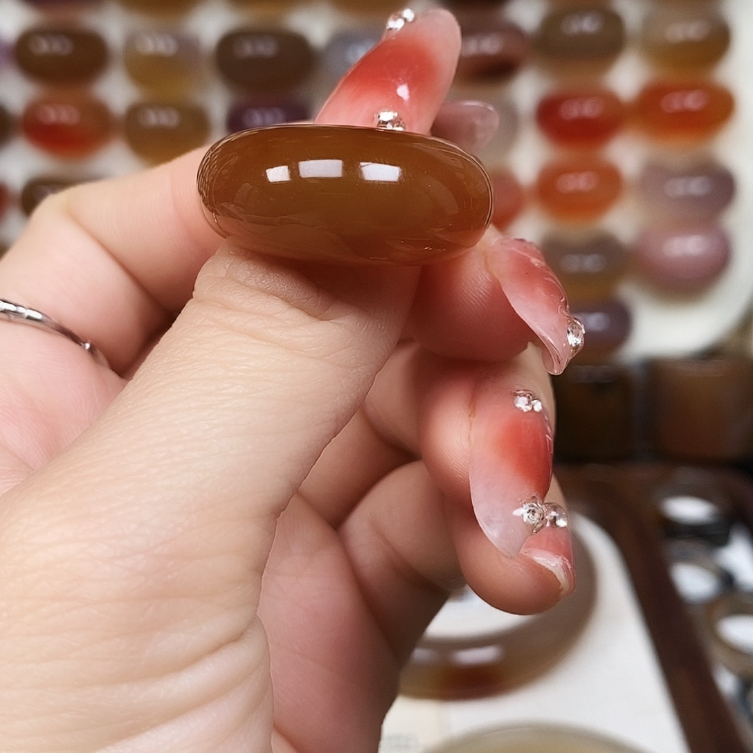 N****玛瑙/玉髓未镶嵌戒指