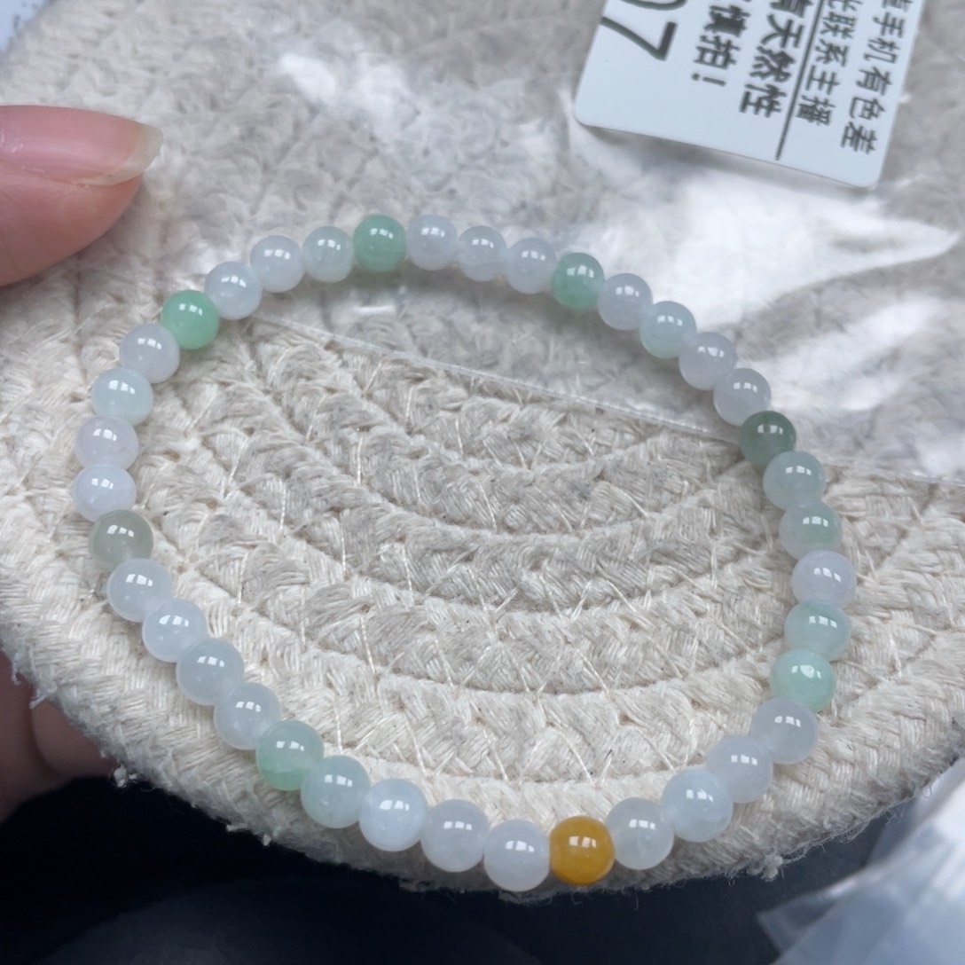 翡翠未镶嵌手链天然A货缅甸翡翠5