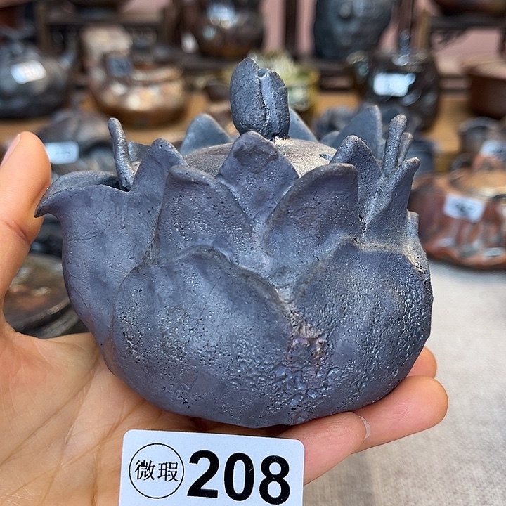 裸柴烧陶瓷手工茶器