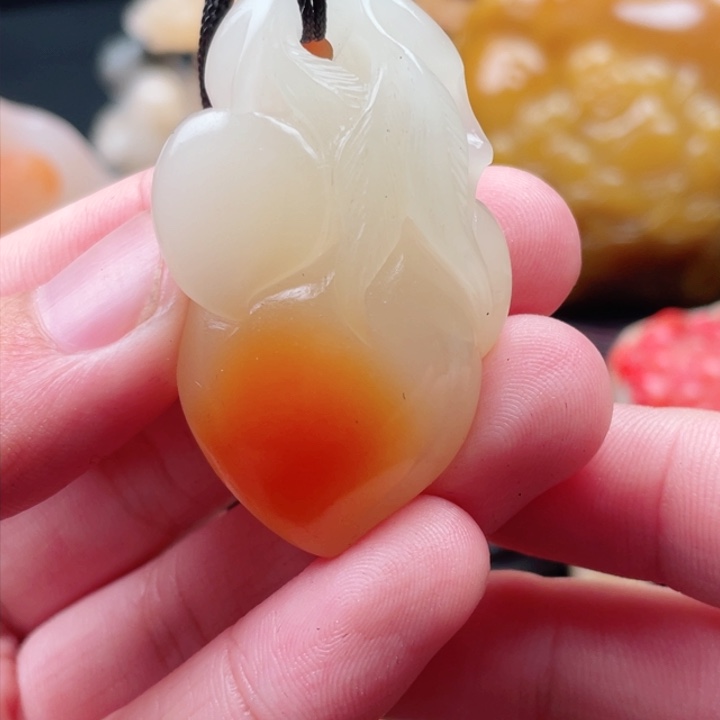 寿山石结晶地芙蓉
