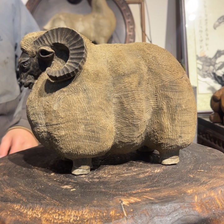 悟***空阴沉木金丝楠乌木手工制作