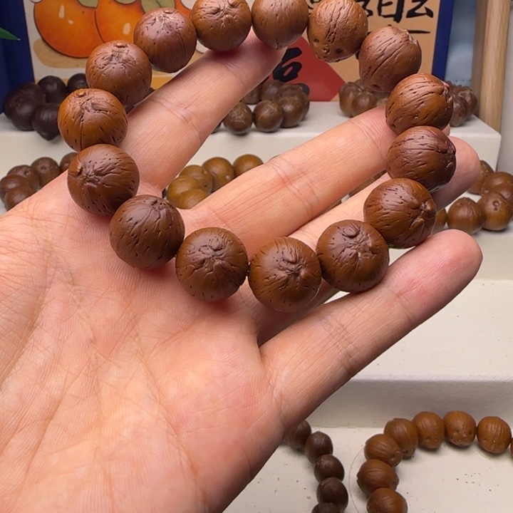 紫金鼠手串王*16精品纯圆