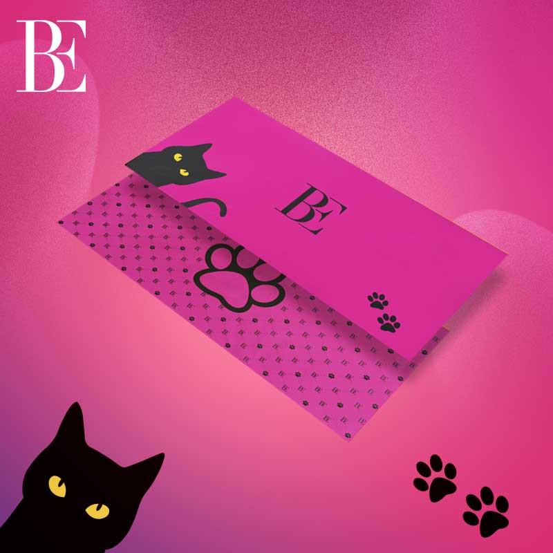 BE范德安小黑猫/喵星人系列2025新品印花速干浴巾吸水巾游泳度假