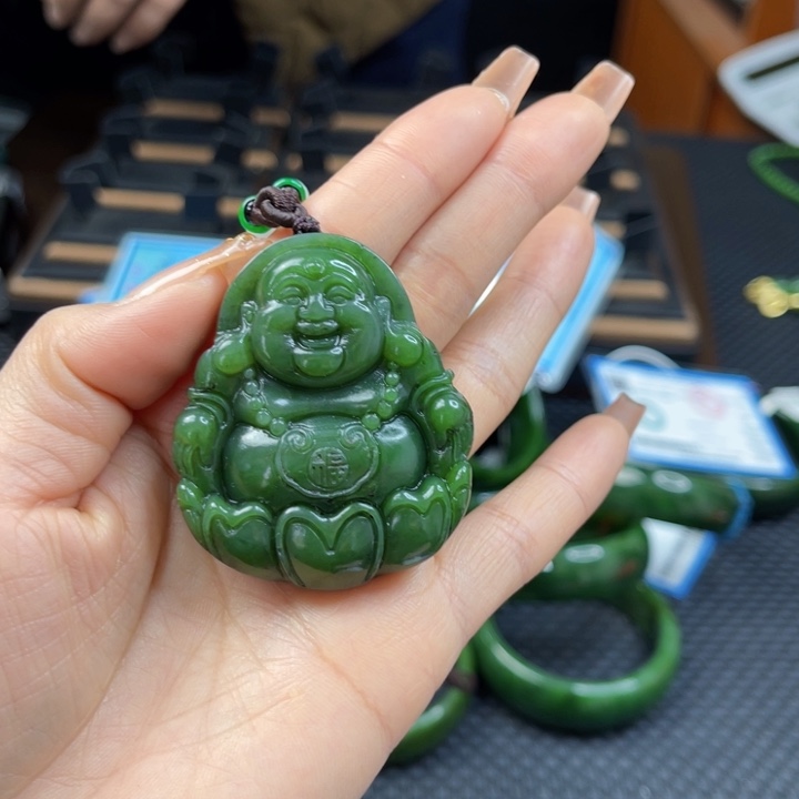 【闪购商品】和田玉（碧玉）颈饰未镶嵌