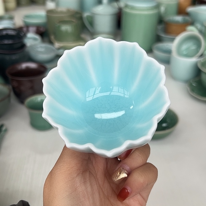 小米茶器龙泉青瓷