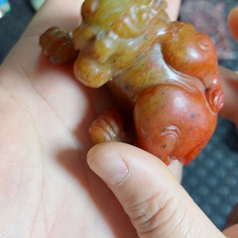 紫金钵盂菩提把件