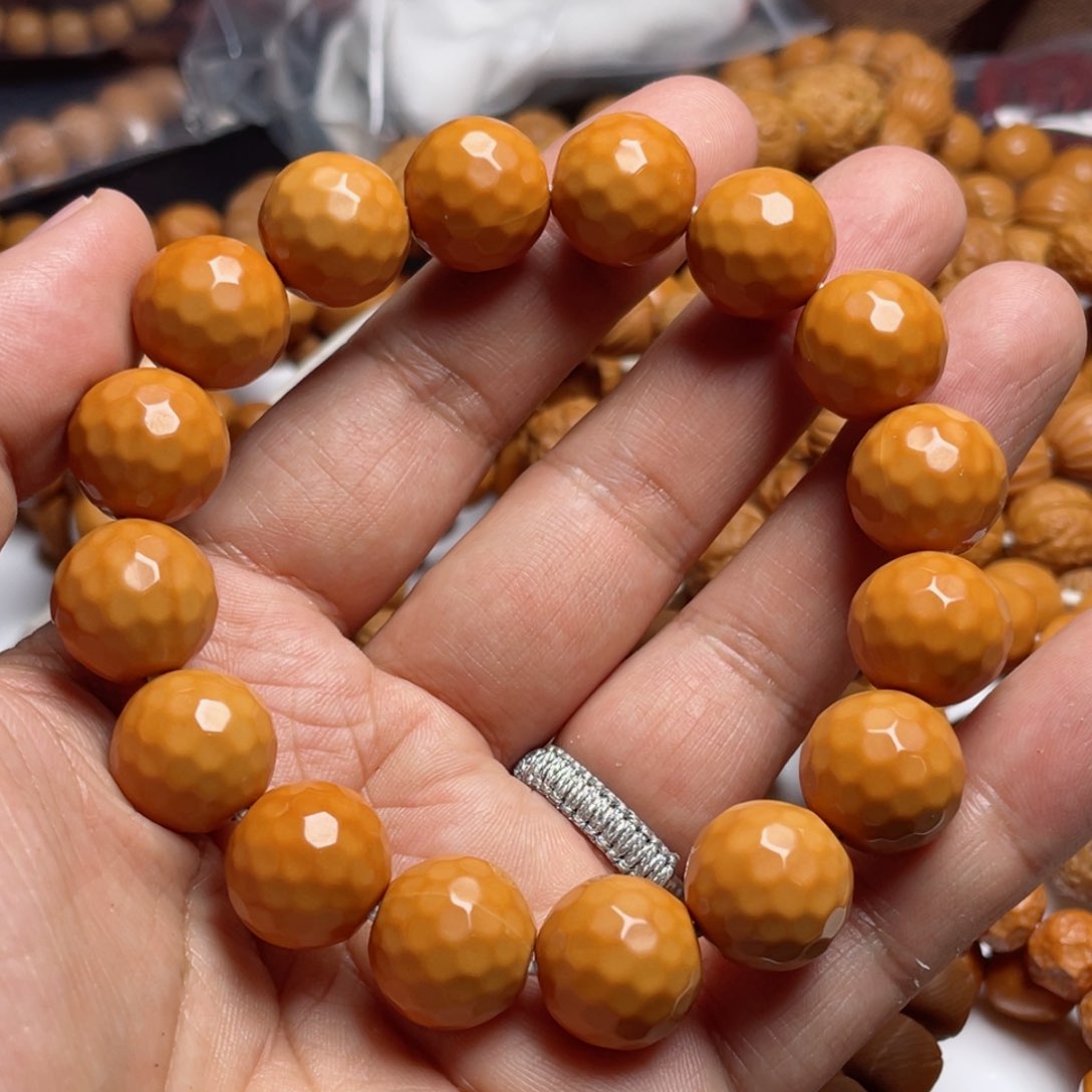 文玩核桃吊坠全品15龙炎钻石面