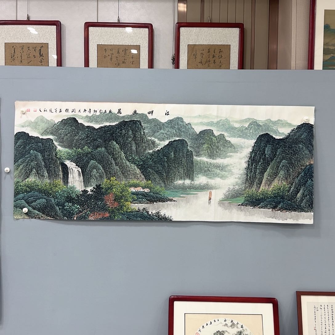 国画宝***社国画作品多次入选