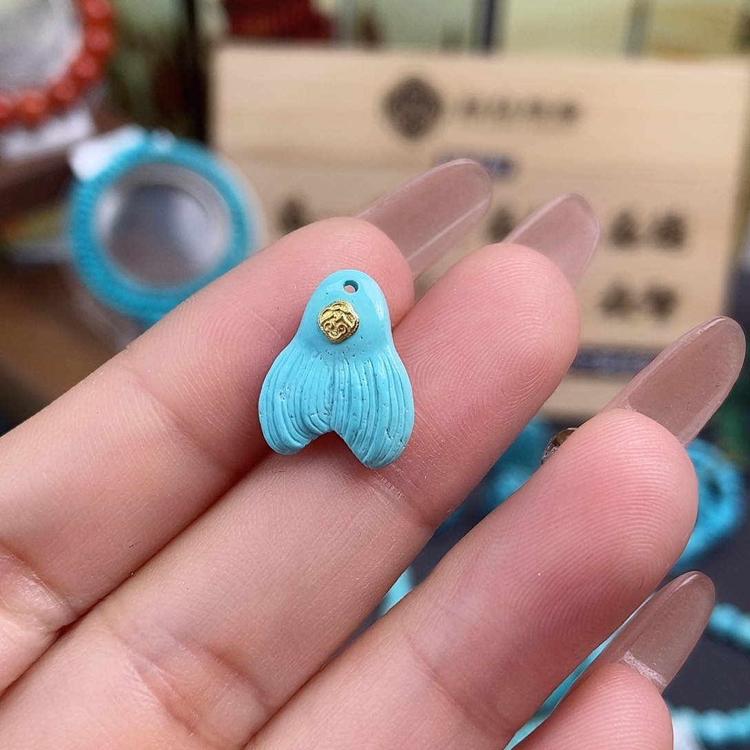 绿松石雕刻未镶嵌