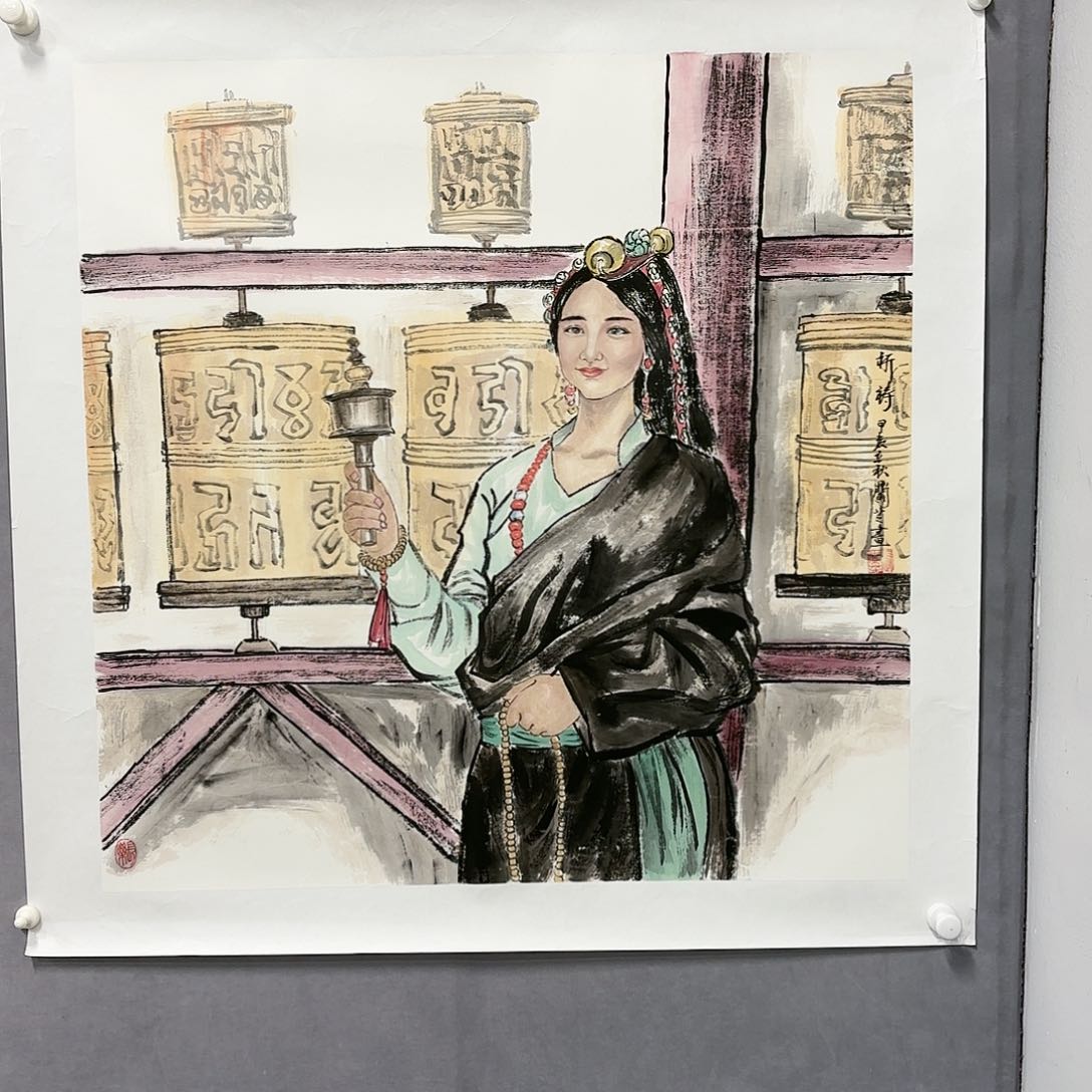 国画国画纯手绘作品请放心去藏