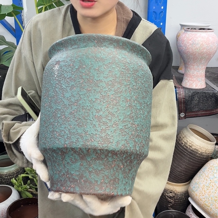24×31 -粗陶花盆有孔-买买买