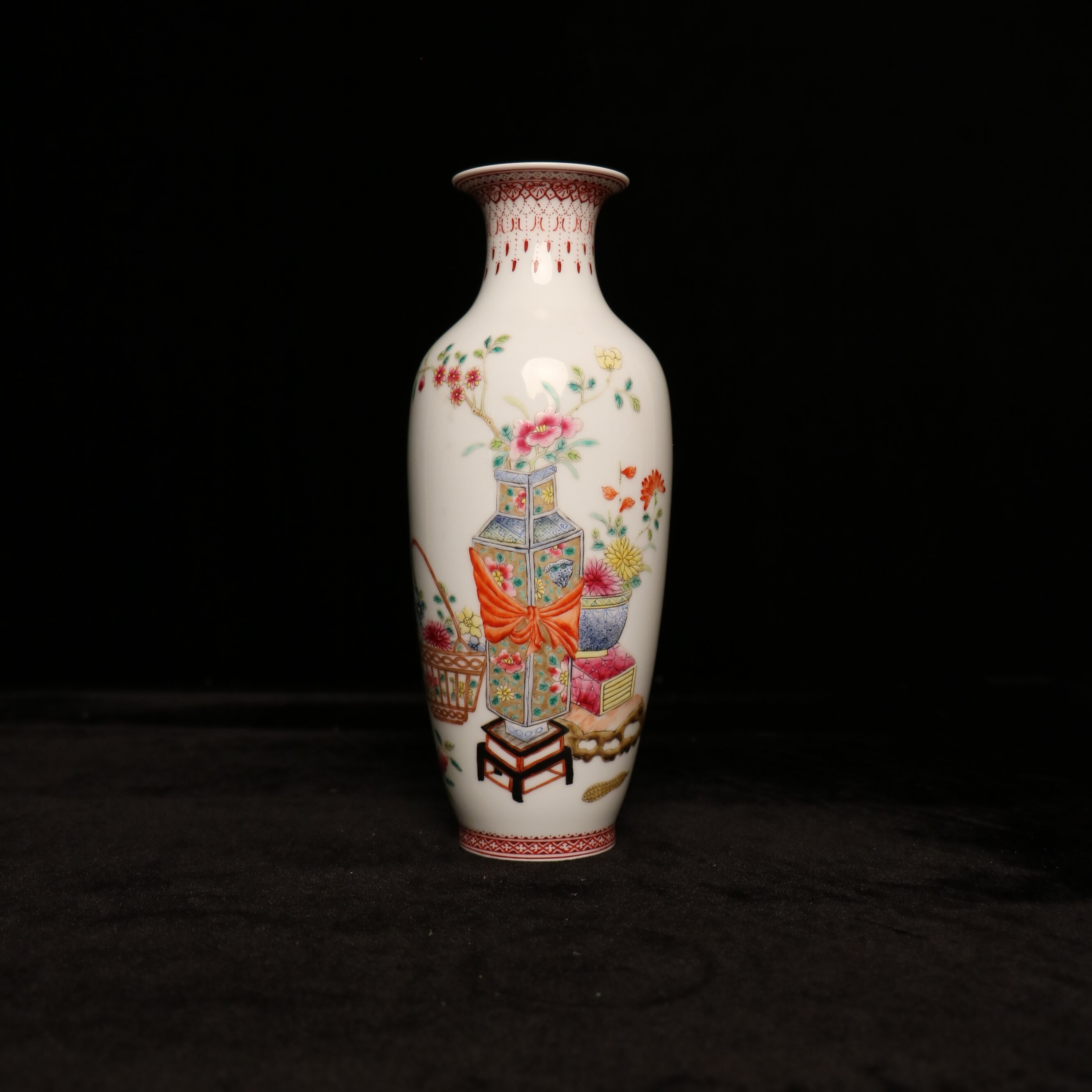仿古瓷 仿古瓷 F2-0064粉彩