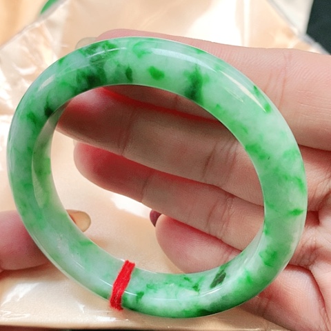 未镶嵌手镯翡翠正圈2091