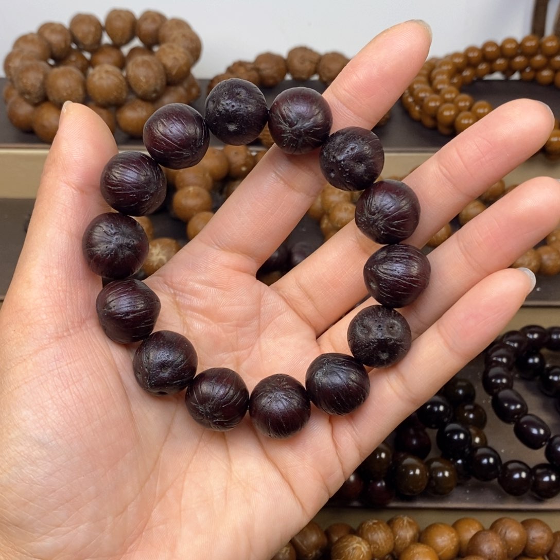 紫金鼠手串?****?16紫皮飞碟