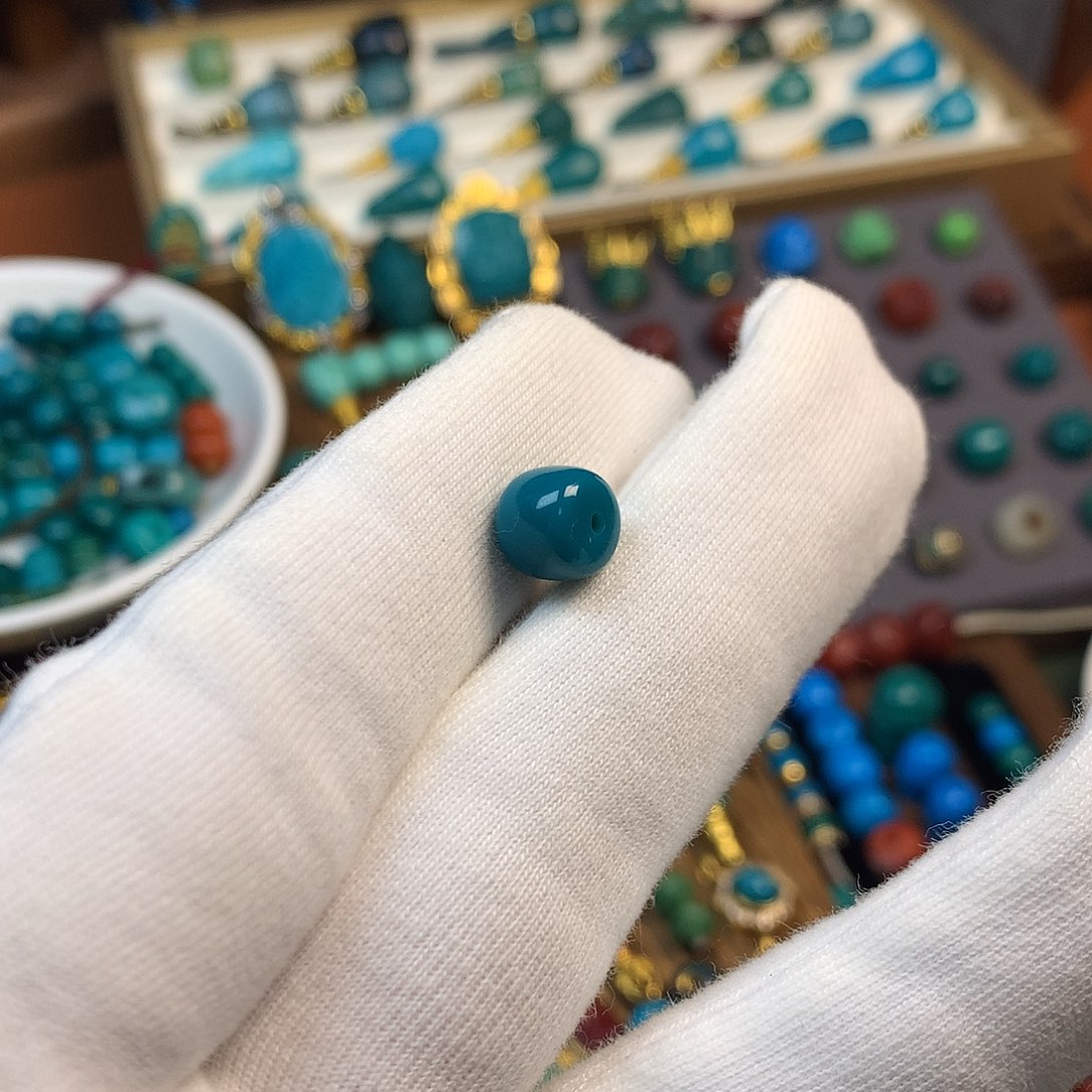 J***～绿松石未镶嵌珠宝奇石