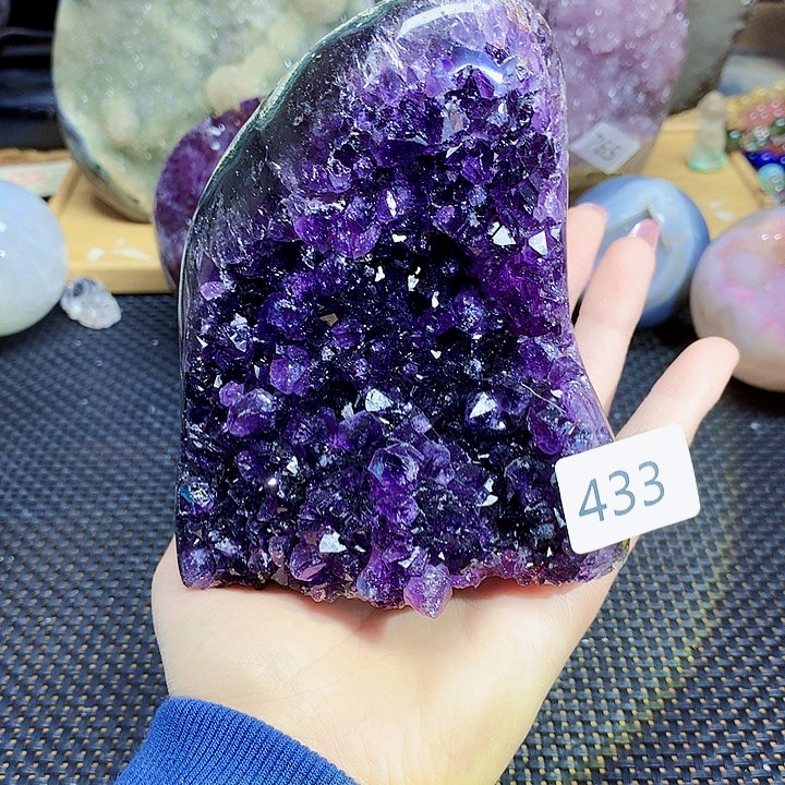 未镶嵌紫晶大型摆件（非配饰）