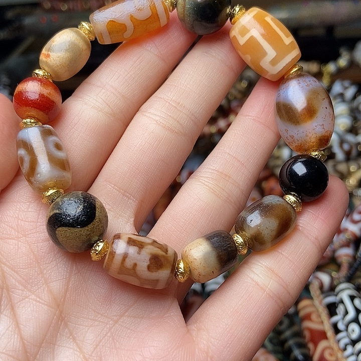 玛瑙/玉髓未镶嵌手链