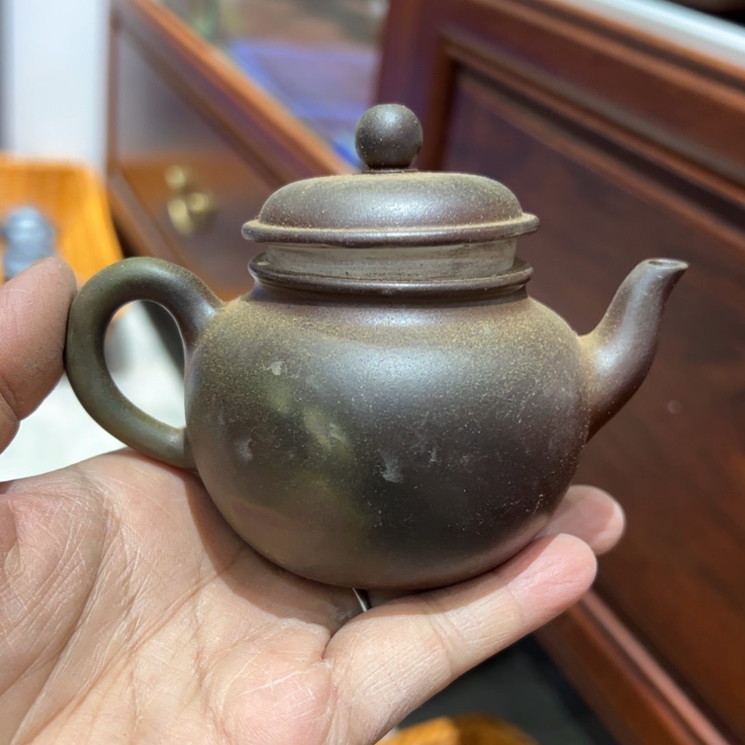 贵台龙窑柴烧茶壶68