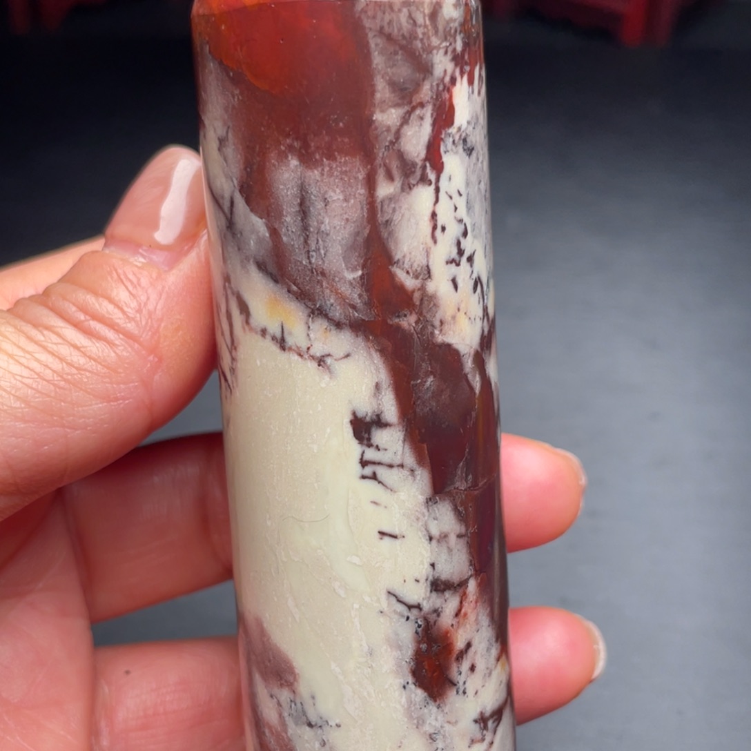 @***@田黄石昌化石手把件印章摆件