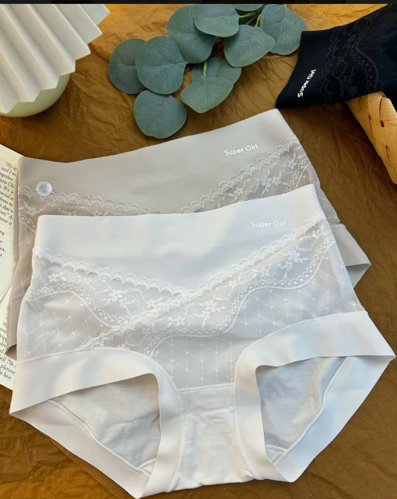 【3条装】高弹三角裤好质量提臀女三角内裤无痕68373