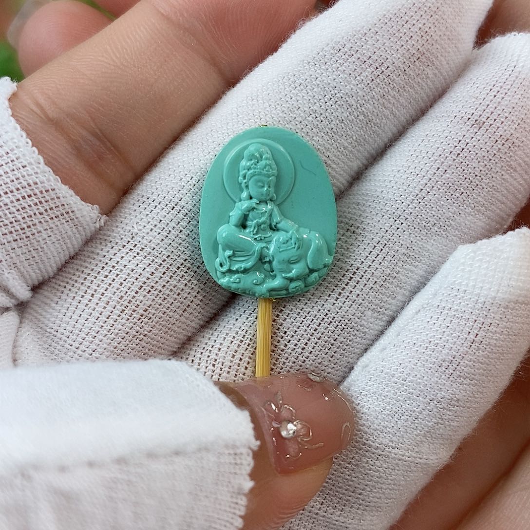 绿松石珠宝奇石未镶嵌