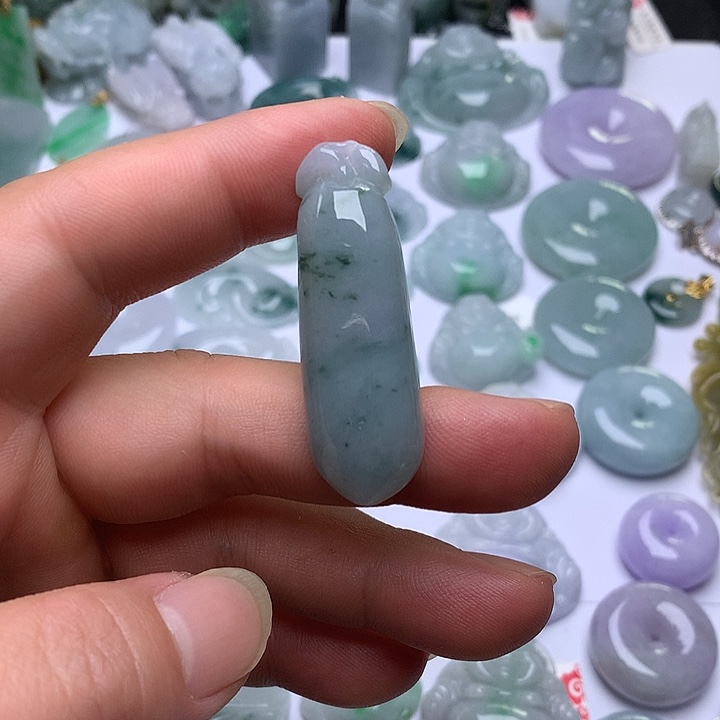 翡翠未镶嵌项圈天然翡翠