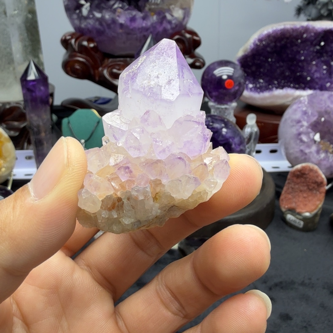 未镶嵌摆件水晶天然