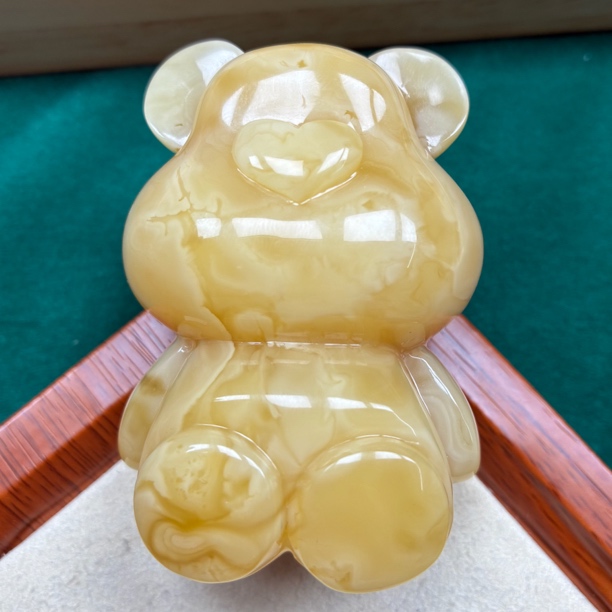 天然俄料浓蜡妖花77g大熊（抖音基地发货，带证书）