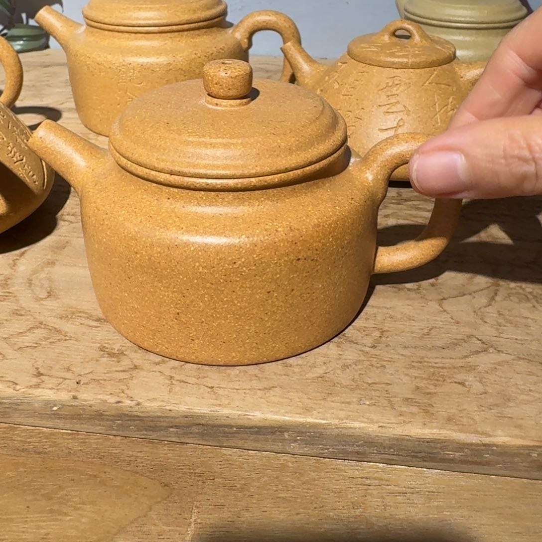 段泥茶壶黄金段200毫升左右