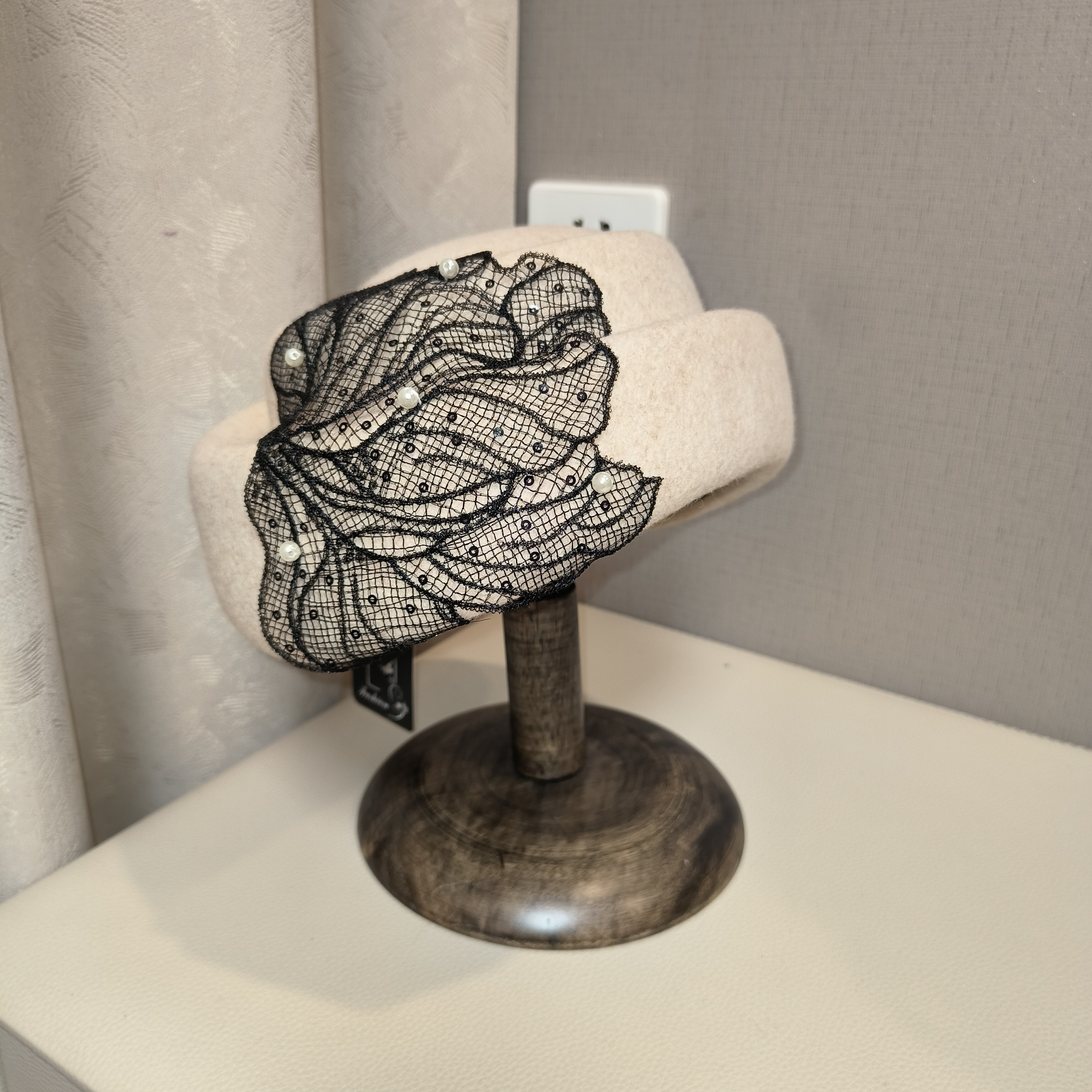 【尚雅美】英伦宫廷优雅大气贵妇贝蕾帽