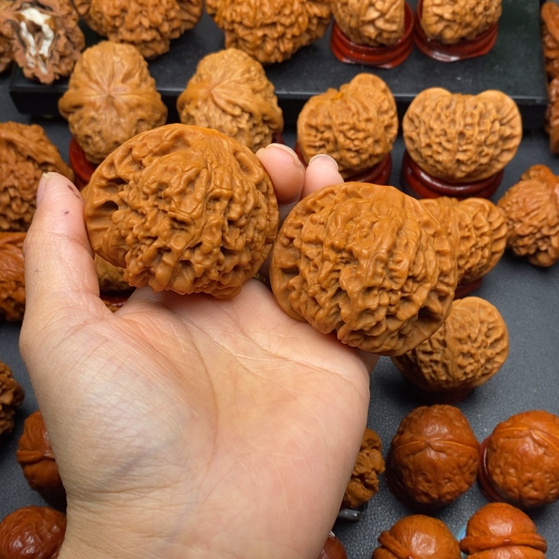 把件文玩核桃53官帽