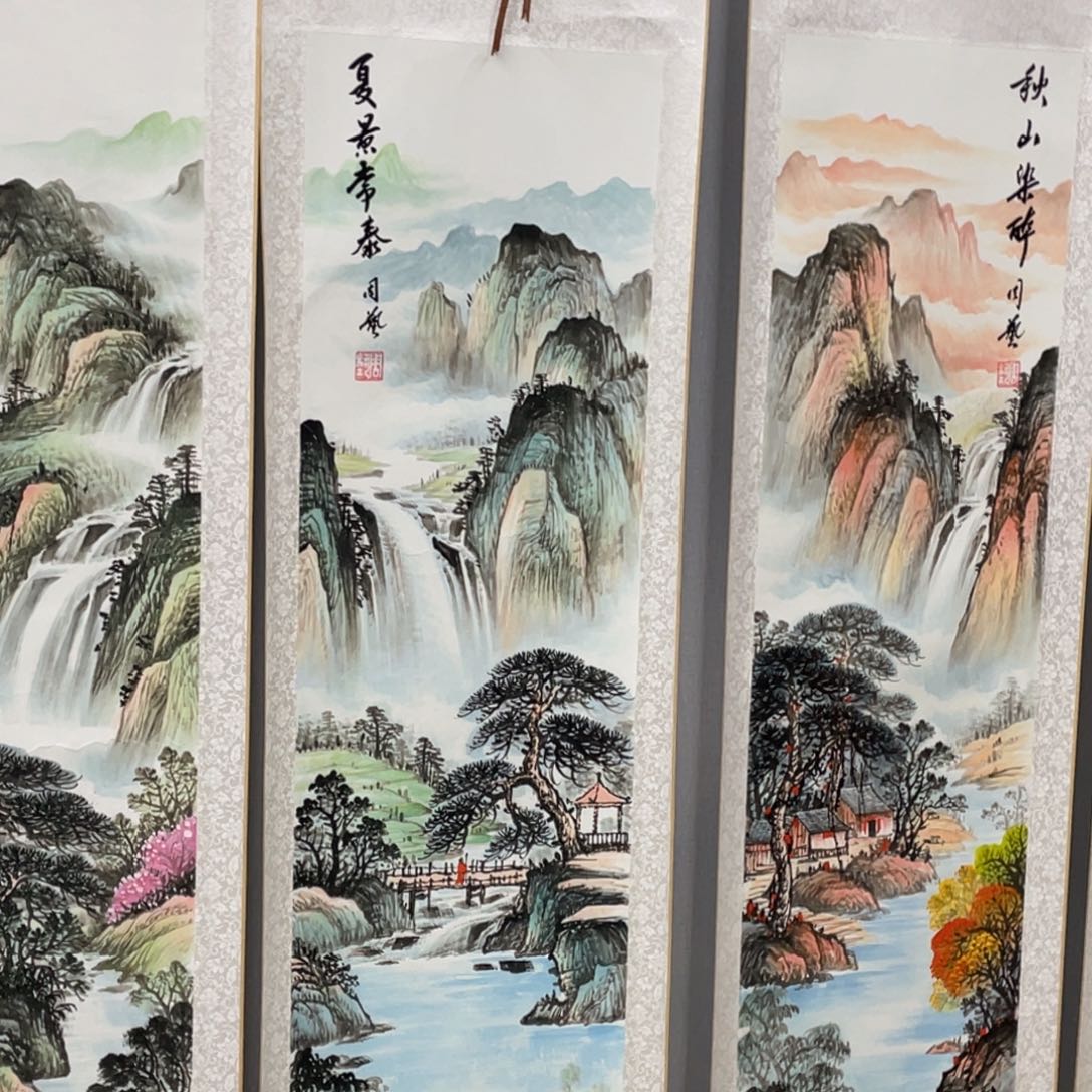 国画老师手笔手绘作品n