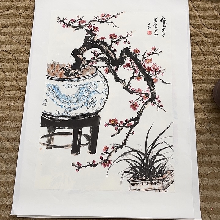 国画花鸟等多种鸟类的栖息地