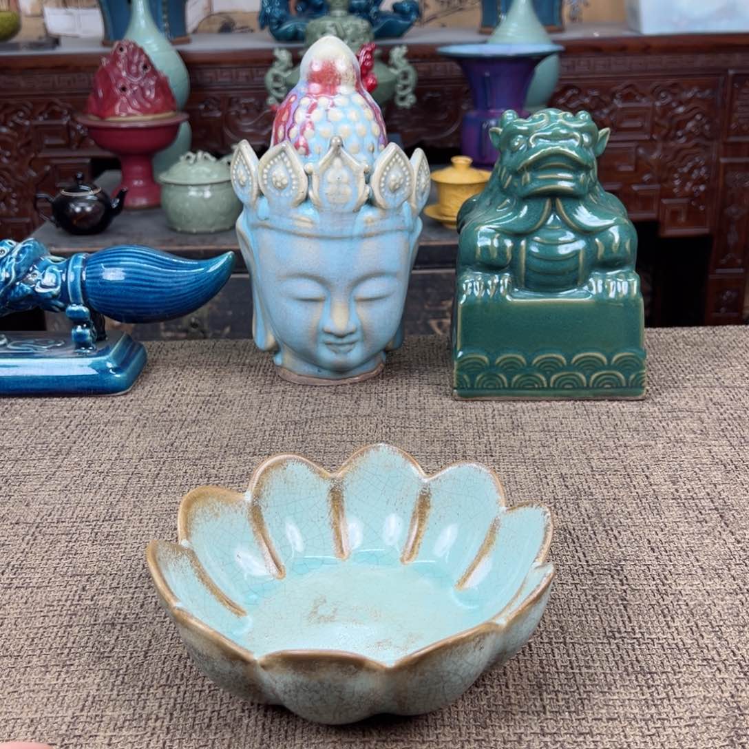 瓷片陶瓷艺术瓷器摆件