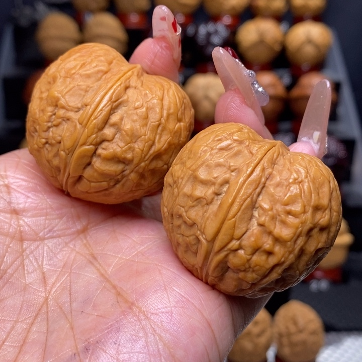 文玩核桃把件寿星元宝26号