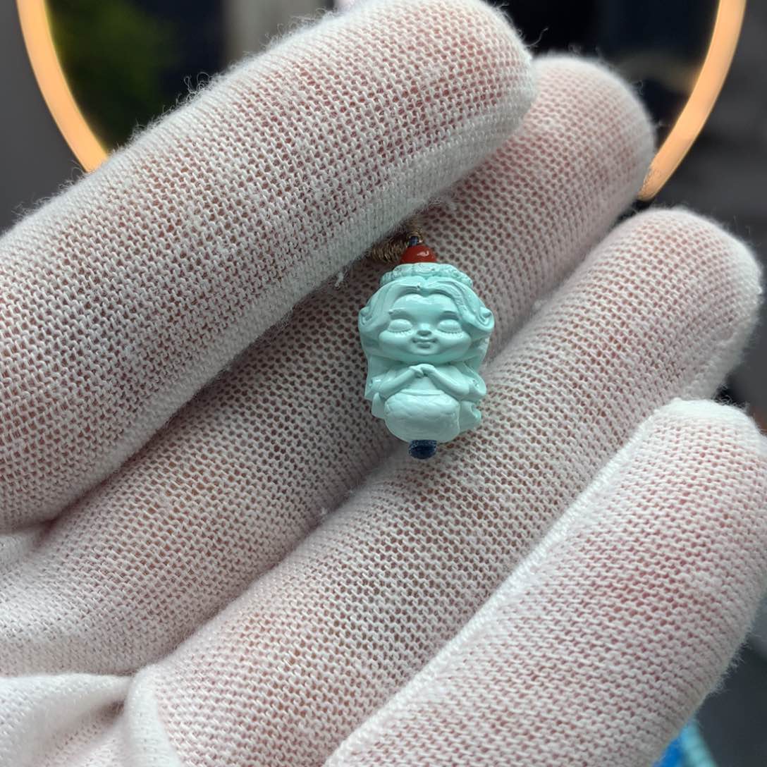 绿松石挂件未镶嵌