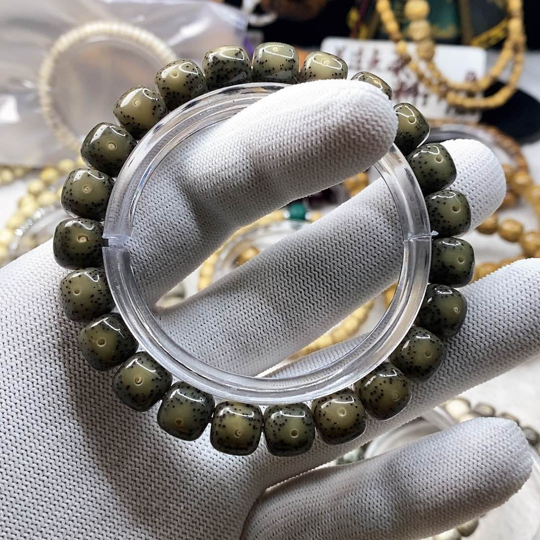 星月菩提手串糯冰大眼睛交朋友