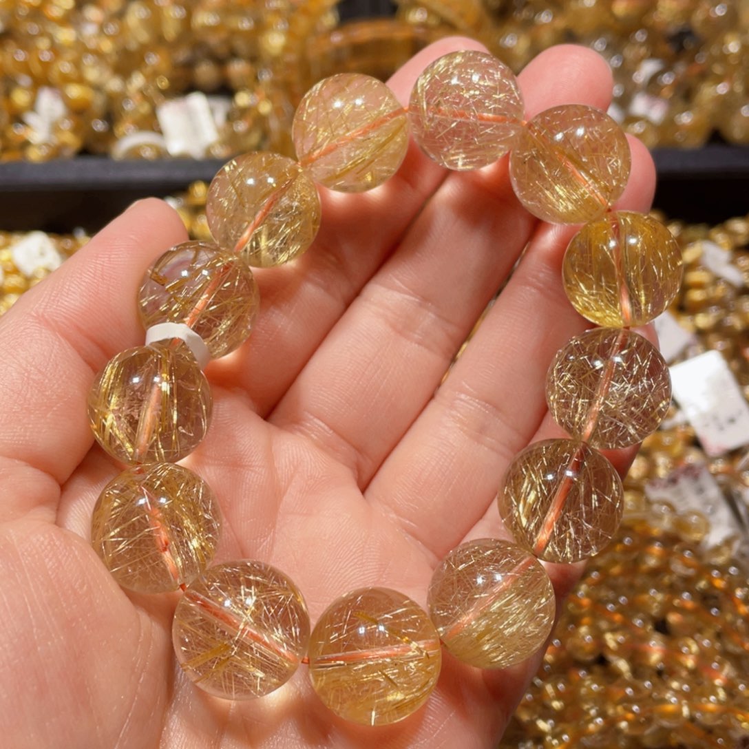 水晶手链未镶嵌天然水晶手链