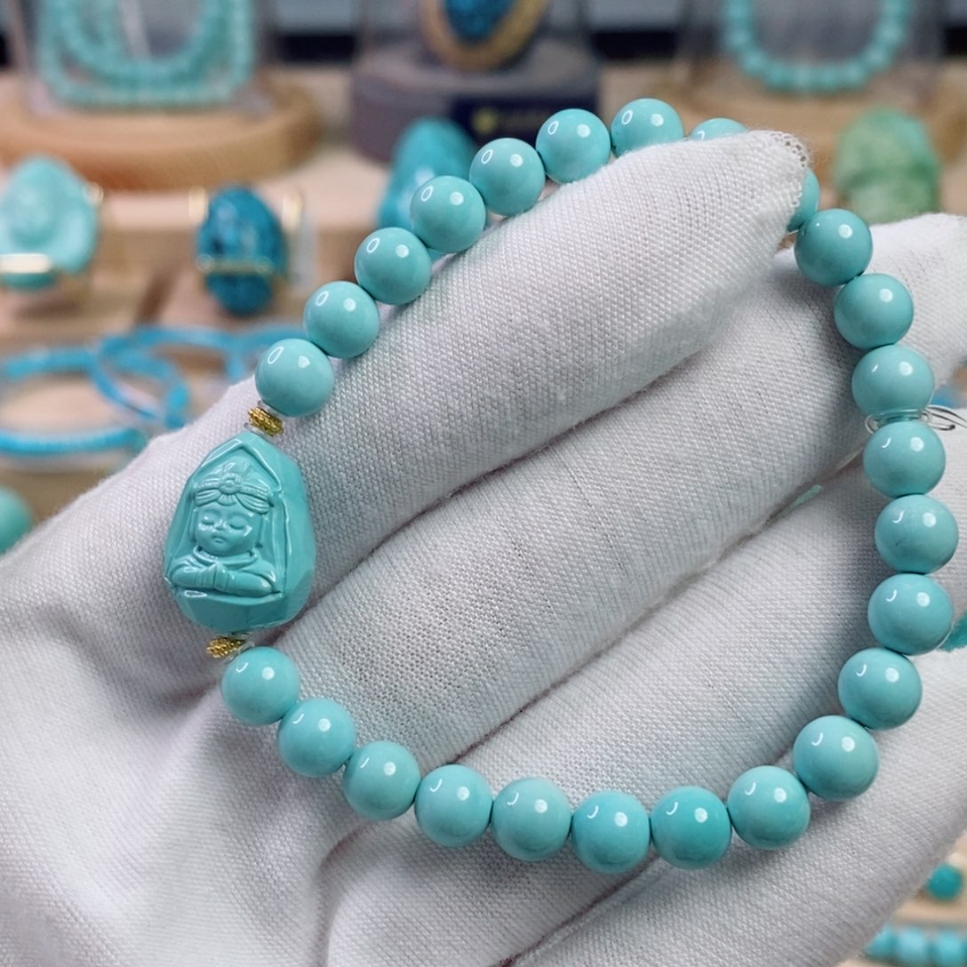 绿松石未镶嵌珠宝奇石