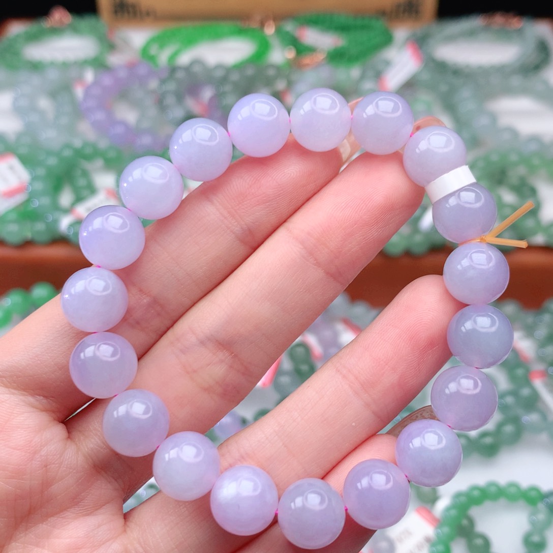 翡翠手链未镶嵌翡翠10mm
